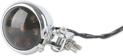 ya 4 8.24 baidi Chrome Motorcycle Round LED Tail Light Brake Light for Harley Chopper Bobber Cafe