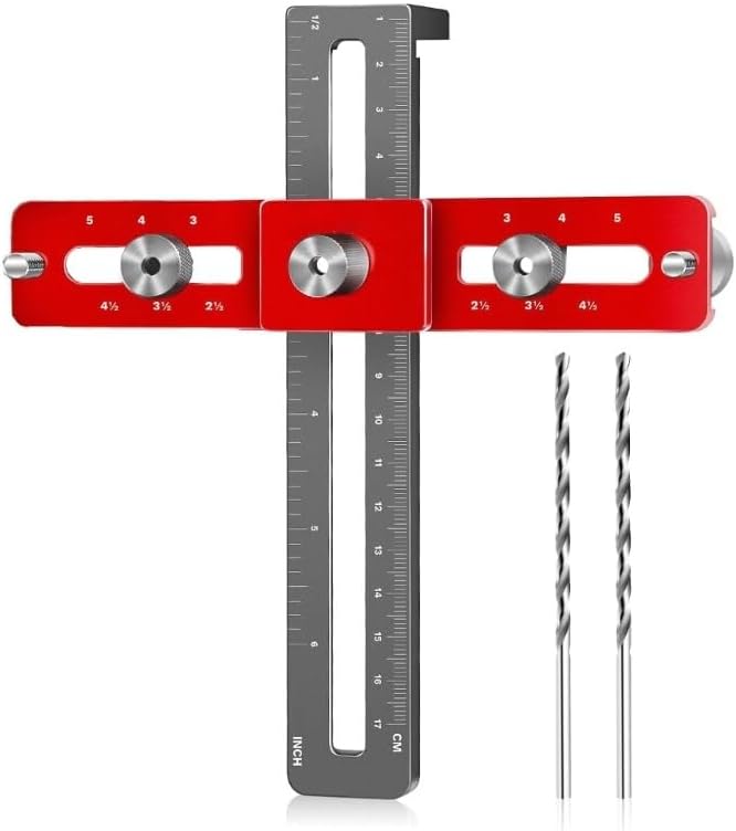 ya 26 10.21 baidi Aluminum Drill Guide Sleeve Cabinet Hardware Jigs Drawer Pull Jigs Tool