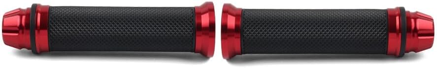 ya 11 9.14 baidi7/8 Handle Bar Hand Grip Motorcycle Red for Yamaha for Honda for Suzuki