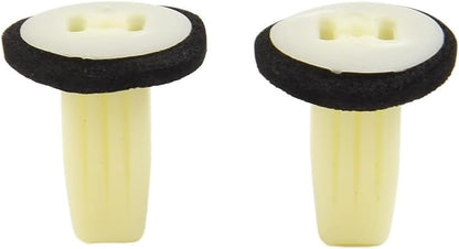 ya 5 8.24 baidi Clips Retainer Parts Plastic Rear Lamp Replacement Tail Light White 2pcs