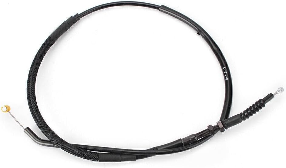 ya 14 9.20 zhengce 1x Motorcycle Clutch Cable Wire Line for Kawasaki ZX-6R 2009-2016 Black-1
