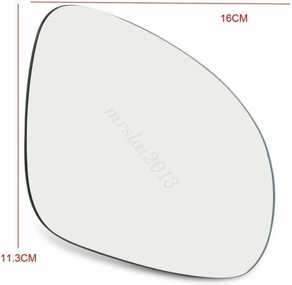 ya 2 8.15 Right Passenger Side Wing Heated Mirror Glass for VW for Golf for Jetta for Passat MK5 B6