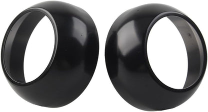 ya 6 8.14 Front Fork Boot Cap Covers 39mm Black Fit for Harley Sportster Dyna FXR FXD