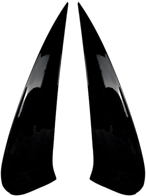 ya 4 8.14 Black Rear Bumper Splitter Canard Air Vent for Mercedes-Benz GLE Coupe C167