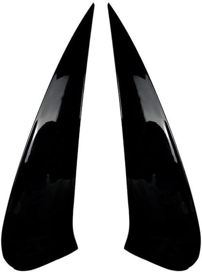 ya 4 8.14 Black Rear Bumper Splitter Canard Air Vent for Mercedes-Benz GLE Coupe C167