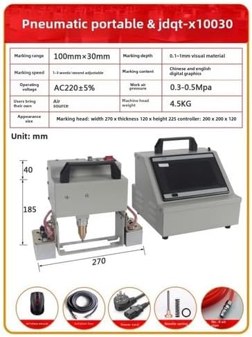 ya 28 10.13 baidi Pneumatic Electric Portable Marking Machine Marking Machine Steel Die Flange-5