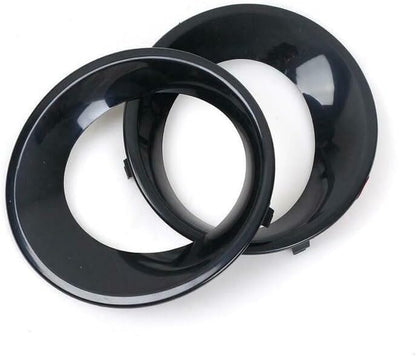 ya 2 8.15 1 pair of black suitable for BMW X3 E83 LCI 2007-2010 fog light cover primer barbecue grill trim