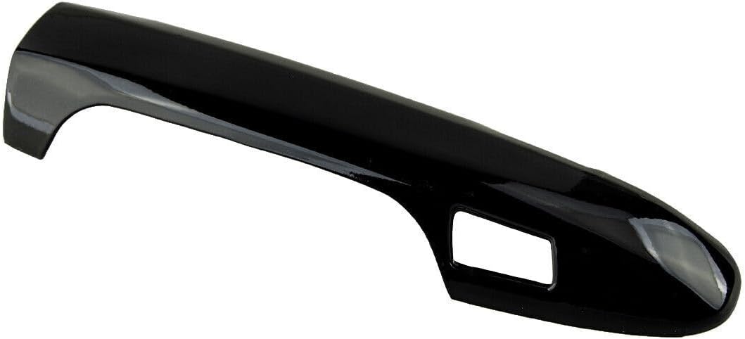 ya 2 8.15 Glossy Black for Smart Key Door Handle Cover Trim Fits for Toyota Tacoma 2016-21 Good 