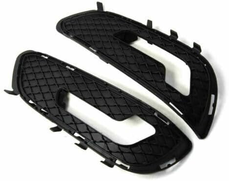 ya 10 9.16 zhengce Pair Front Bumper Fog Lights Grille Trim for Mercedes-Benz W212 A2128851323