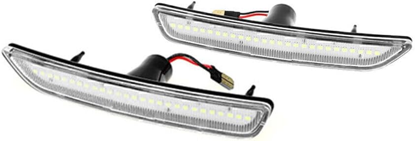 ya 4 8.8 2x Car LED Front Side Marker Lights Fit 2010-2014 2011 2012 2013 for Ford Mustang