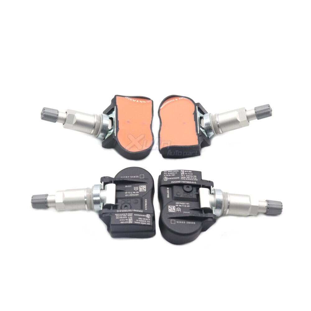ya 2 8.15 for Hyundai for Kia Monitoring System 52933-2B000 New 4PCs Tire Pressure Sensor TPMS
