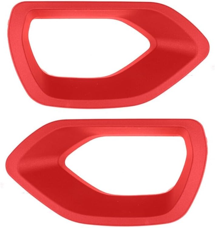 ya 2 8.15 2 Pieces Suitable for 15-21 for Dodge for Charger SRT/Scat Daytona Upper Grille f for Ram e 68417504AA red O