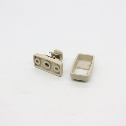 ya 11 9.14 baidiSuitable for VW for Jetta for Golf for Passat Beetle for Skoda Sun Visor Clip Hook OE 3B0857561B Beige -