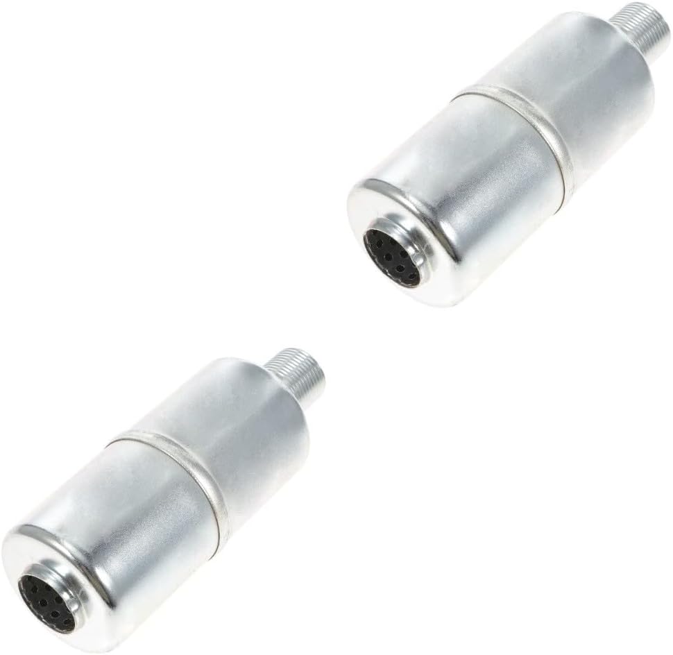 ya 26 10.21 baidi 2 Pieces Practical Muffler nerator Silencer Motorized Bike
