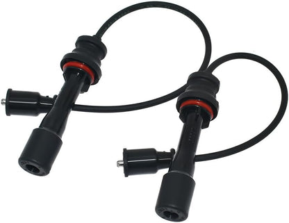 ya 4 8.10 2x Ignition Cable Kit for Mazda Protege 99-03 L4 1.6L ZL01-18-140 Wire Set only