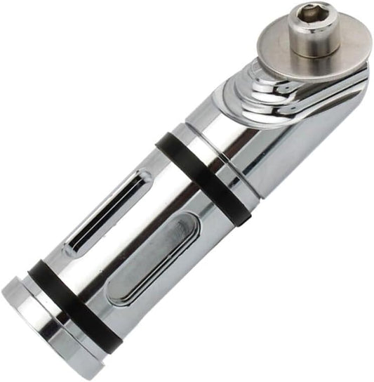 ya 2 8.15 Stand Kickstand Extension Kit Foot Pedal Fit for Harley Dyna Fat Bob FXDF Chrome