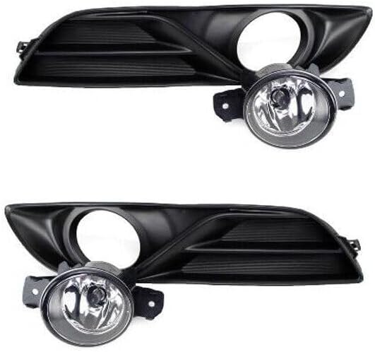 ya 2 8.15 Suitable for a pair of fog lights with bumper cover for Nissan Sentra Syphy from 2013 to 2015