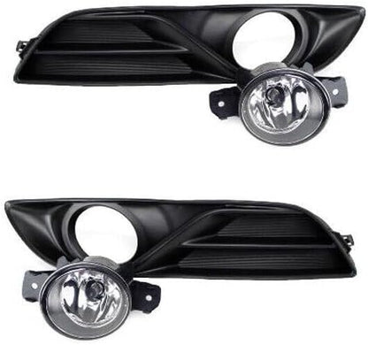 ya 2 8.15 Suitable for a pair of fog lights with bumper cover for Nissan Sentra Syphy from 2013 to 2015