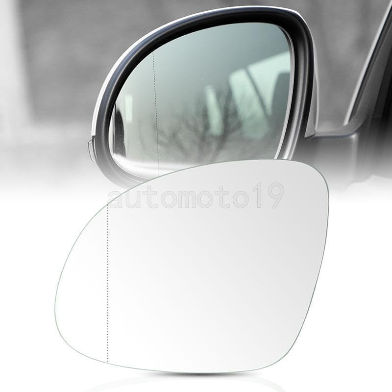ya 11 9.14 baidiDriver Left Side Mirror Glass w/Backing Plate for 2009-2017 for VW for Tiguan 1.4L 2.0L