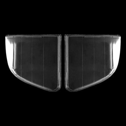 ya 9 10.24 2Pcs Front Outer Headlight Lens Housing Clear Left+Right For LX470 1998-2007