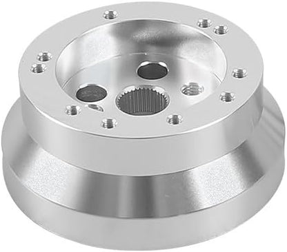 ya 5 8.24 baidi 5-hole and 6-hole steering wheel polished short hub adapter, Ididit, Universal, for Chevrolet B