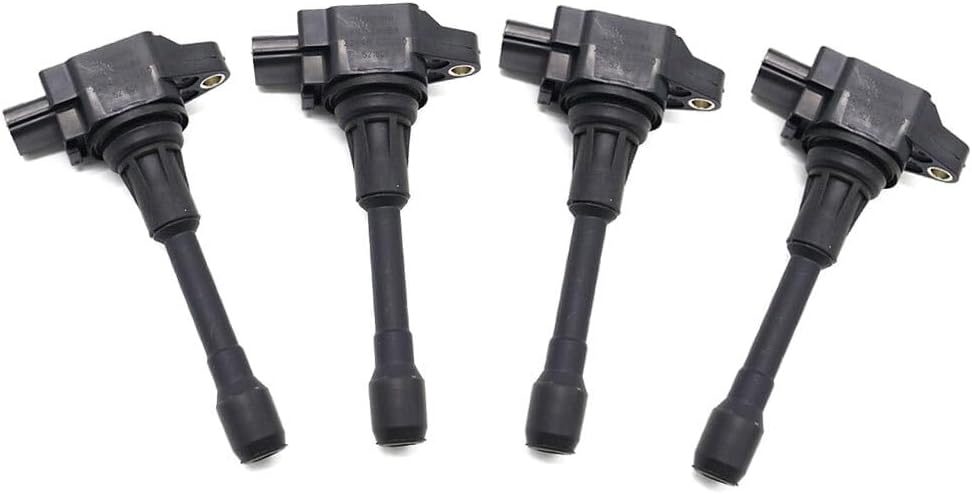 ya 4 8.14 4PCS Ignition Coils Fit for 2008 2009 2010 2012 2013 2014 for Nissan Rogue 2.0L 2.5L