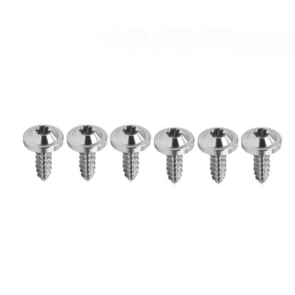 ya 6 8.24 baidi 6pcs Bolts Truss Torx Head Self Tapping Screws M5x15mm Fastener Silver