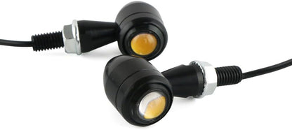 ya 4 8.14 Black Motorcycle LED for Mini Turn Signal Light Flashing For Bobber Cafe Racer for Honda 