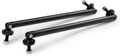 ya 10 9.16 baidi 2 Pieces Adjustable Black Front Bumper Lip Separator Strut Bar Support Bar Boiler -
