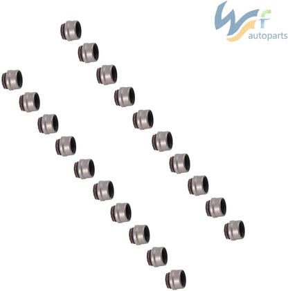ya 10 9.16 baidi 20PCS 6mm Valve Stem Oil Seals KIT for VW for Passat Beetle for Golf for Audi for A4 A6 for A8 1.8T