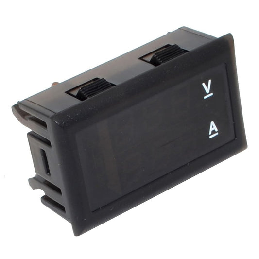 ya 16 10.20 baidi DC 33V 10A Dual LED Display Digital Ammeter Voltage Current Detector Meter