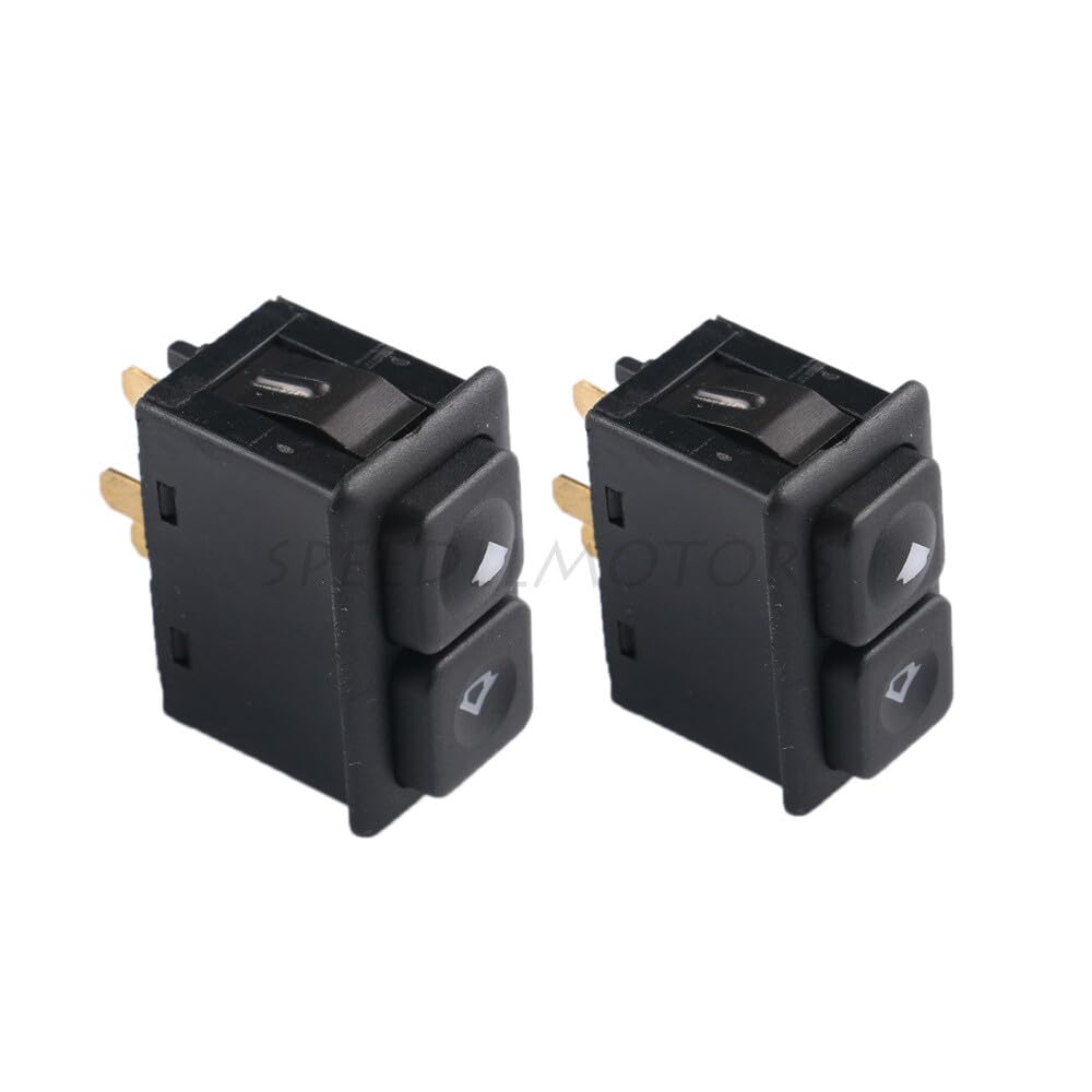 ya 13 9.15 baidi Set of 2 Illuminated Power Window Switch for BMW E23 E24 E28 E30 61311381205 NEW