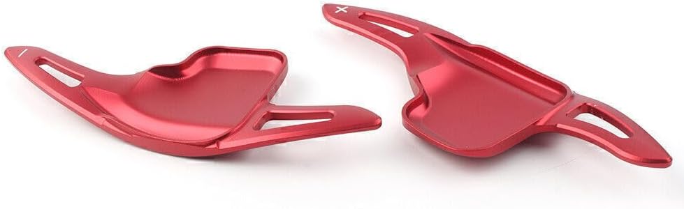 ya 5 8.24 baidi 2X Steering Wheel Shift Paddle Extension Shifter for BMW 2 3 4 5 6 7 Series Red