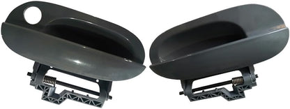 ya 9 10.24 2Pcs Outside Front Door Handle Non-Remote Lock Left+Right for 5 Series E39