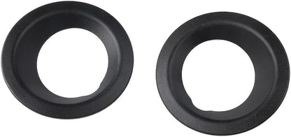 ya 9 10.24 Pair LH+RH Front Bumper Fog Light Ring Cover for BMW X3 E83 2004-2006