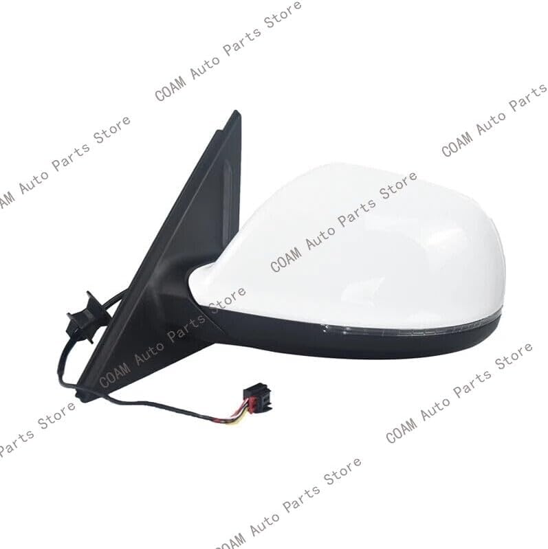 ya 7 8.24 baidi Left Side White car Rearview Mirror Assembly for Audi Q5 2009-2015