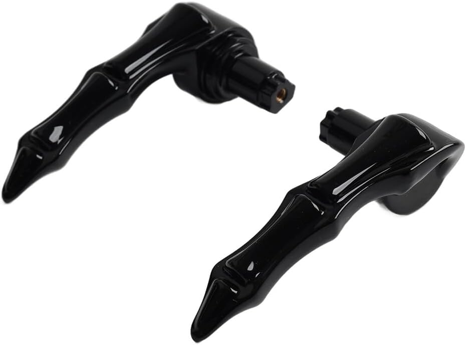 ya 11 9.14 baidiBlack Saddlebag Skull Fingers Latch Handles for Harley Touring Bagger 2014-up 15
