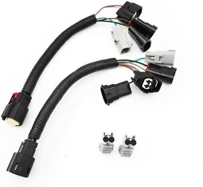 ya 4 8.10 2xLED headlight conversion harness adapter plug and play suitable for Tacoma for Toyota 2016-20