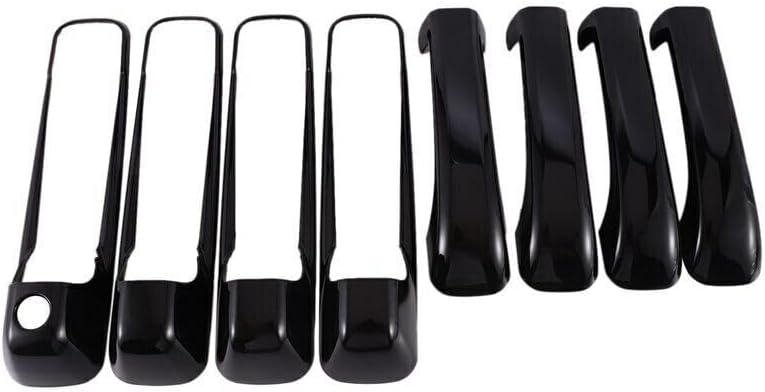 ya 10 9.16 baidi for 2009-2018 for Ram 1500 10-18 for Ram 2500 3500 4DR Door Handle Covers Glossy Black