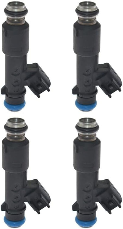 ya 10 9.16 baidi 4pcs Fuel Injectors 12582219 for Pontiac G5 Pursuit for Chevrolet Cobalt 2005-2010