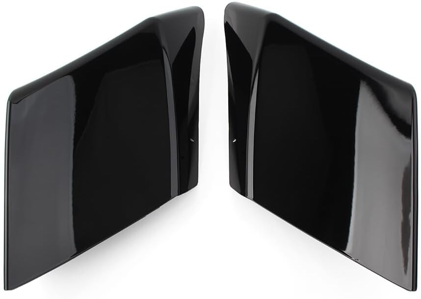 ya 23 10.7 baidi NEW Black Stretched Extended Side Cover for Harley Road Electra Glide 89-13