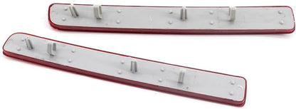 ya 4 8.24 baidi Rear Bumper Reflector Red Lens Warning Strip Pair for Land Rover Discovery 3 4