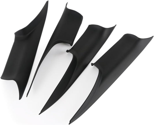 ya 5 8.10 4X Door Interior Inner Handle Pull Carrier Cover Set For 2008-2015 for BMW 7 F01 F02