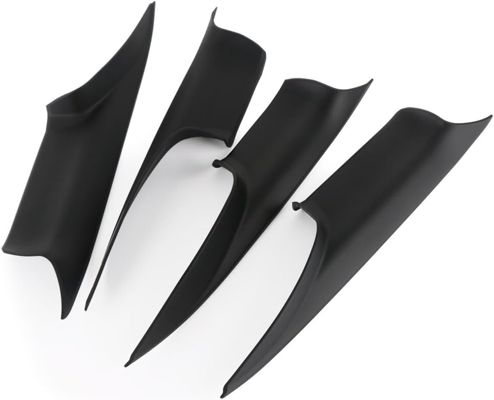 ya 8 8.24 baidi 4X Door Interior Inner Handle Pull Carrier Cover Set For 2008-2015 for BMW 7 F01 F02