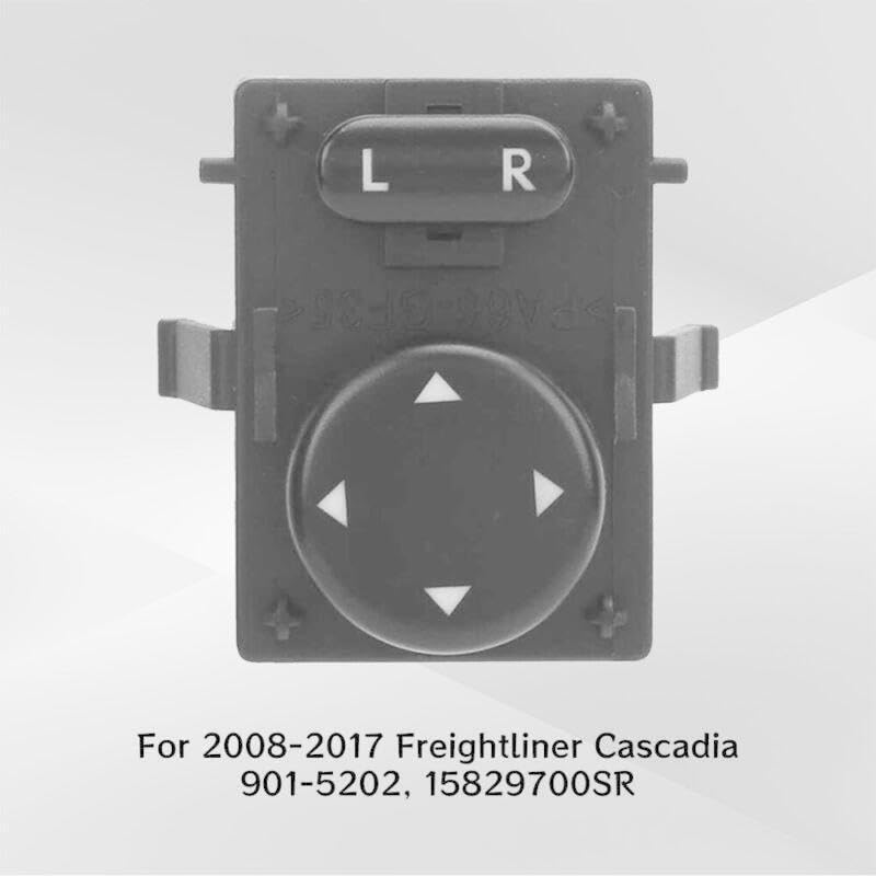 ya 4 8.8.2 Master Mirror Switch 15829700SR is Suitable for 2008-2017 for Freightliner Cascadia 901-5202