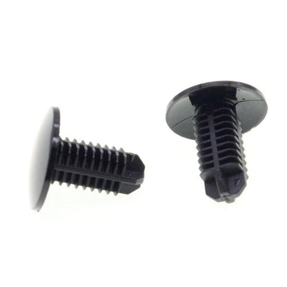 ya 6 8.14 25 Piece Set of Black Nylon car Decoration molding Clip Fixing Buckle Suitable for Toyota 