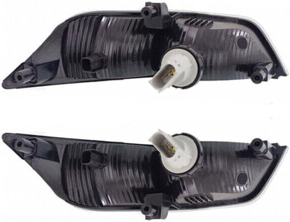ya 2 8.15 1 pair of front turn signal corner lights with bulbs suitable for 2015-2017 for Ford Mustang