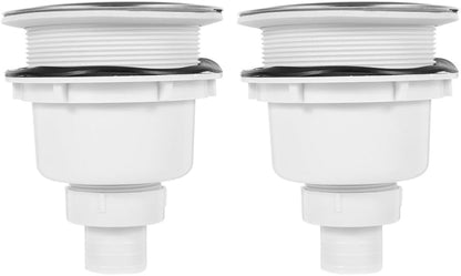 ya 14 9.20 baidi 2 Sets Hair Shampooing Device Bathroom Sink Drain Plug Strainer Catcher-1