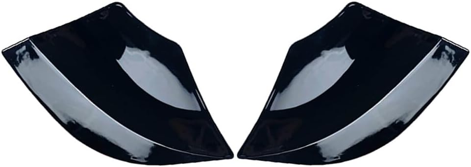 ya 2 8.15 Blk Rear Bumper Side Splitter Spoiler Canards Fender for for benz W176 A45 13-18