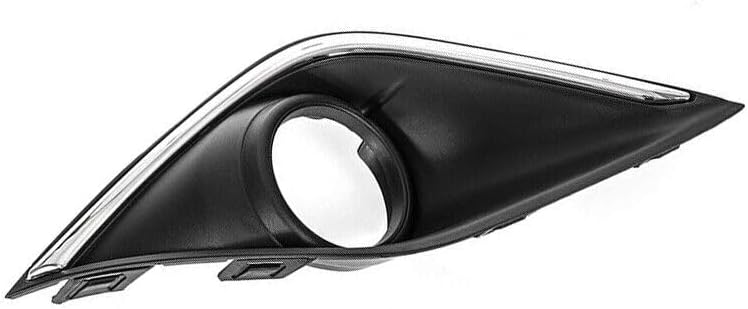 ya 2 8.15 Left front bumper fog light chrome protective cover suitable for Mitsubishi Outlander 2016-2019